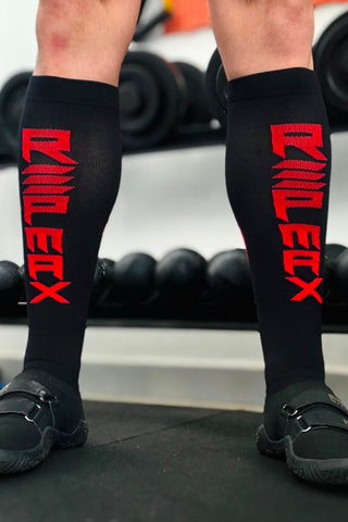 Red Deadlift Socks