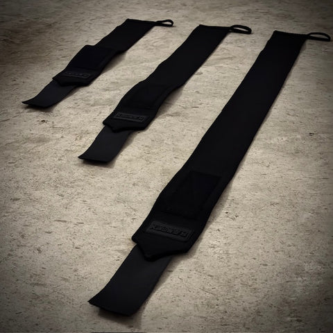 STIFF Blackout Wrist Wraps