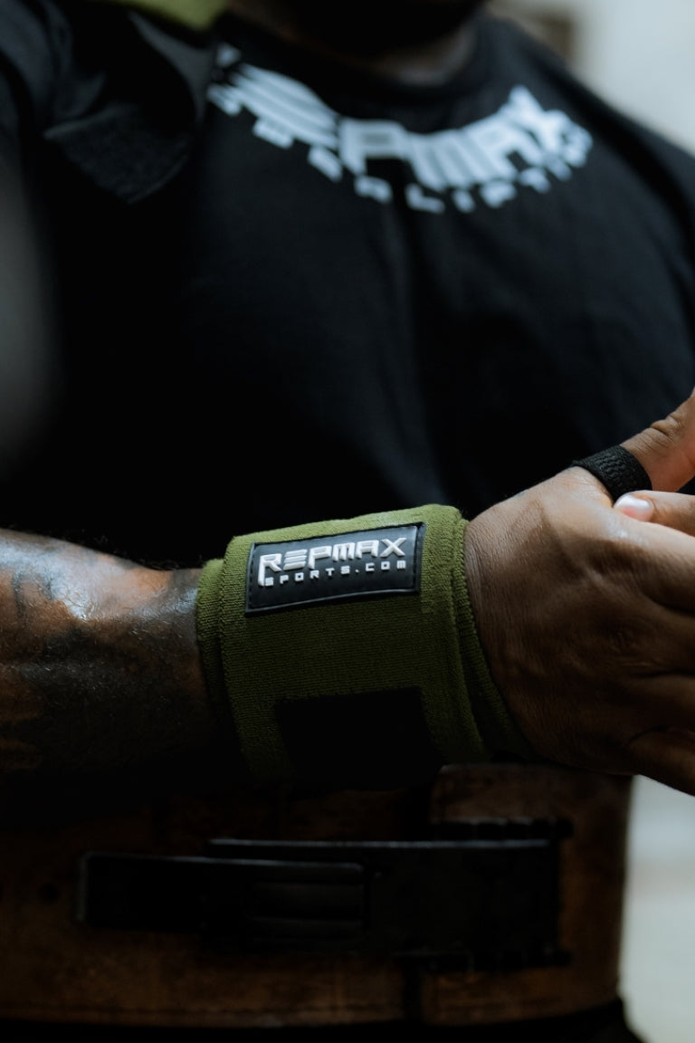 STIFF OD Green Wrist Wraps