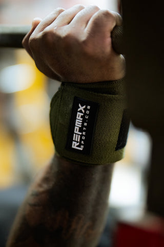 STIFF OD Green Wrist Wraps
