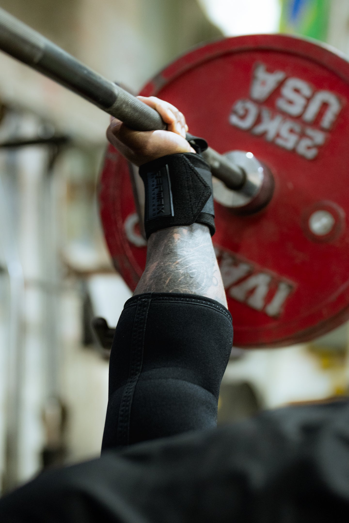 STIFF Blackout Wrist Wraps