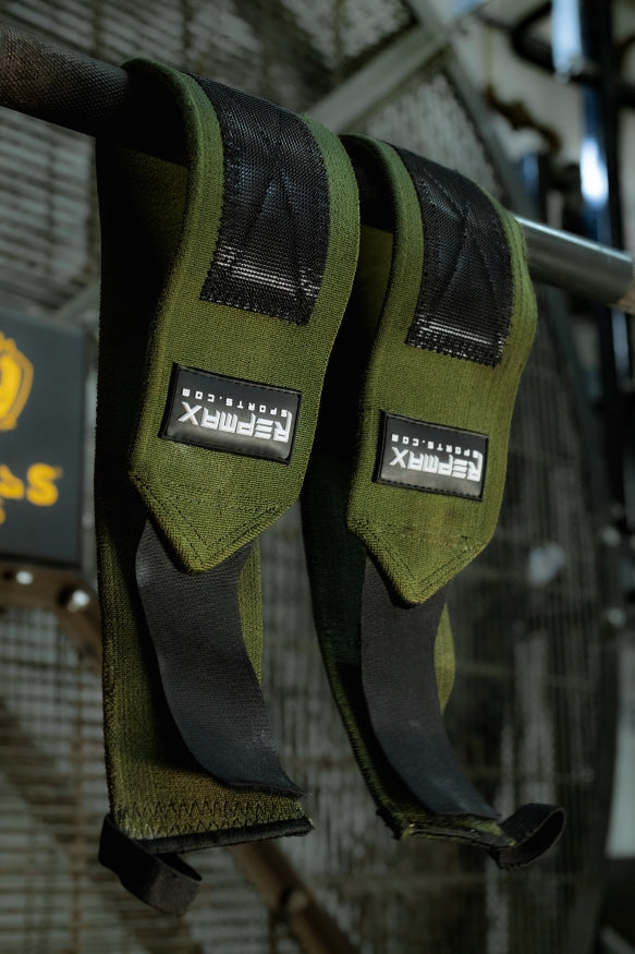 STIFF OD Green Wrist Wraps