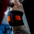 STIFF Orange Stripe Wrist Wraps